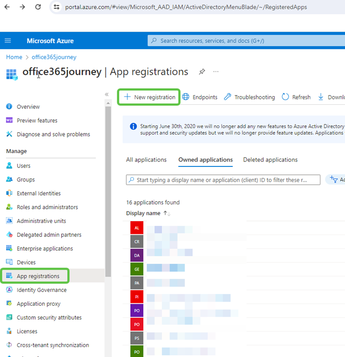 App Registration